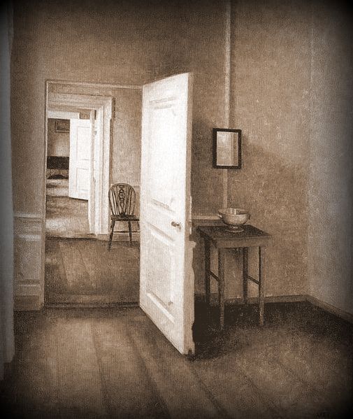 VilhelmHammershoi+Interior+1914+Ordrupgaard-Copenhagen